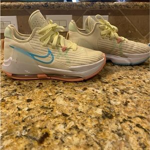 Nike Lebron Witness 6 Youth (Easter) Basketball shoes.